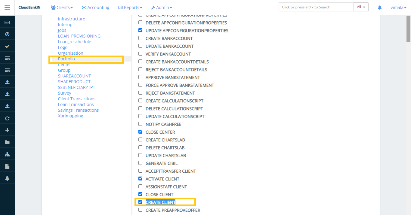 Maker Checker Enable Permission